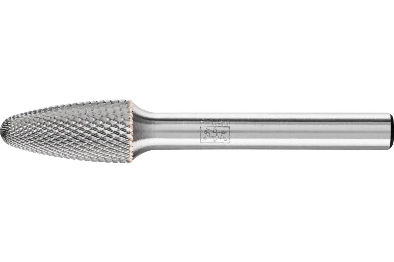 Picture of Pferd Carbide Bur SF-3 Tree Shape Micro Cut 3/8" x 3/4" x 1/4" Shank